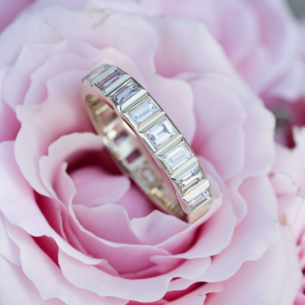 Baguette Eternity Wedding Band