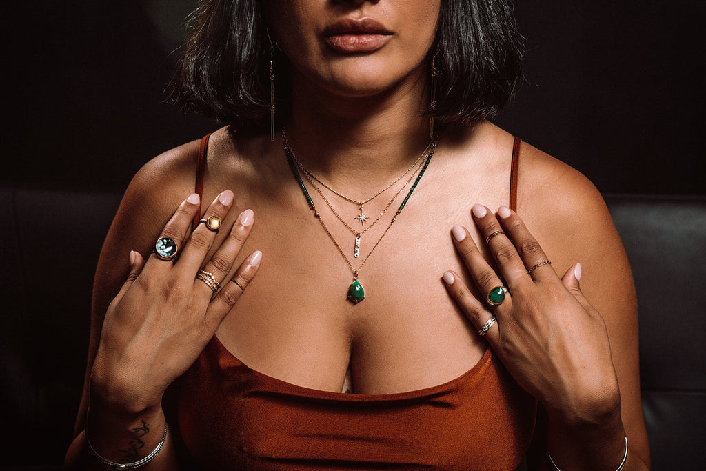 How to Layer Like a Pro: Jewelry Necklace Stacking Made Easy