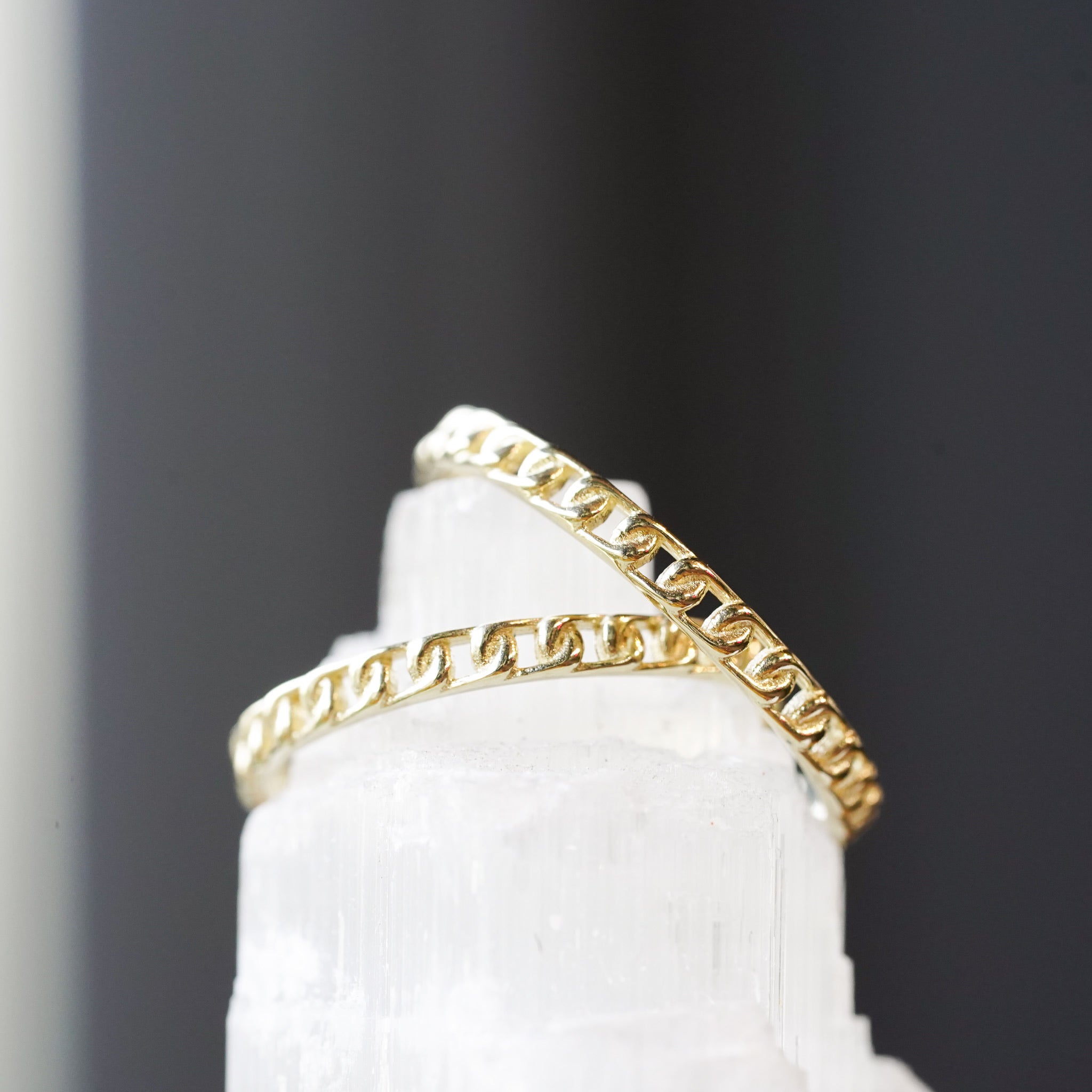 14k Gucci Chain Ring – Bohemi